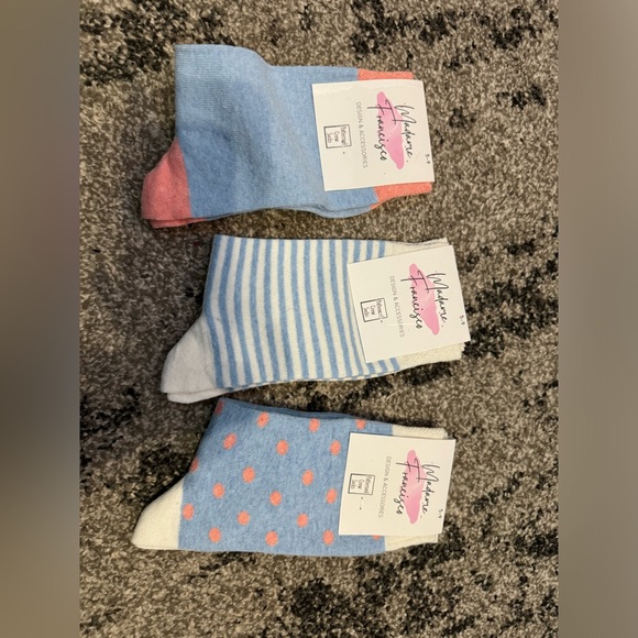 Cute blue design socks - Picture 2 of 5